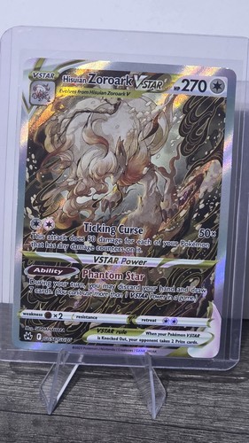 Hisuian Zoroark VSTAR - GG56/GG70 - Pokemon Crown Zenith Galarian Gallery NM