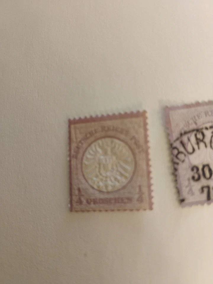  Classic Germany Scott 14Mint Hinged And Used Set F -FV  Rare SCV $200 - Image 2 of 4