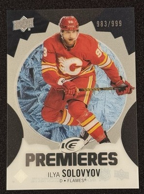ILYA SOLOVYOV 2023-24 Upper Deck Ice ROOKIE Premiers 983/999