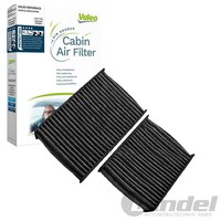 Valeo 2 Innenraumfilter Aktivkohlefilter Passend FüR CitroËN C3 DS3 Ds Ds