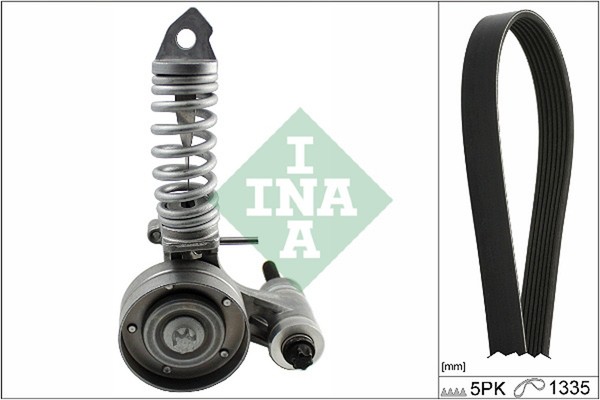 Keilrippenriemensatz Schaeffler Ina 529 0295 10 FüR Opel Chevrolet Corsa S07 X15-image