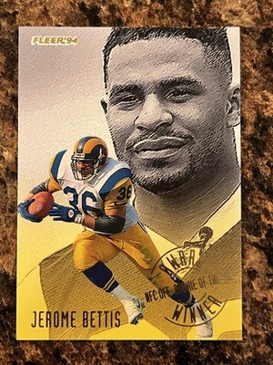 Jerome Bettis 1994 Fleer Award Winners #1 | eBay