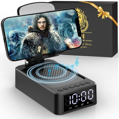 ZOOI Geschenke für Männer, 3 IN 1 Bluetooth Lautsprecher mit Handyständer