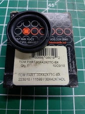 Dichtomatik TCM Oil Seal 30x42x7 TC Double-Lip with Inner Spring