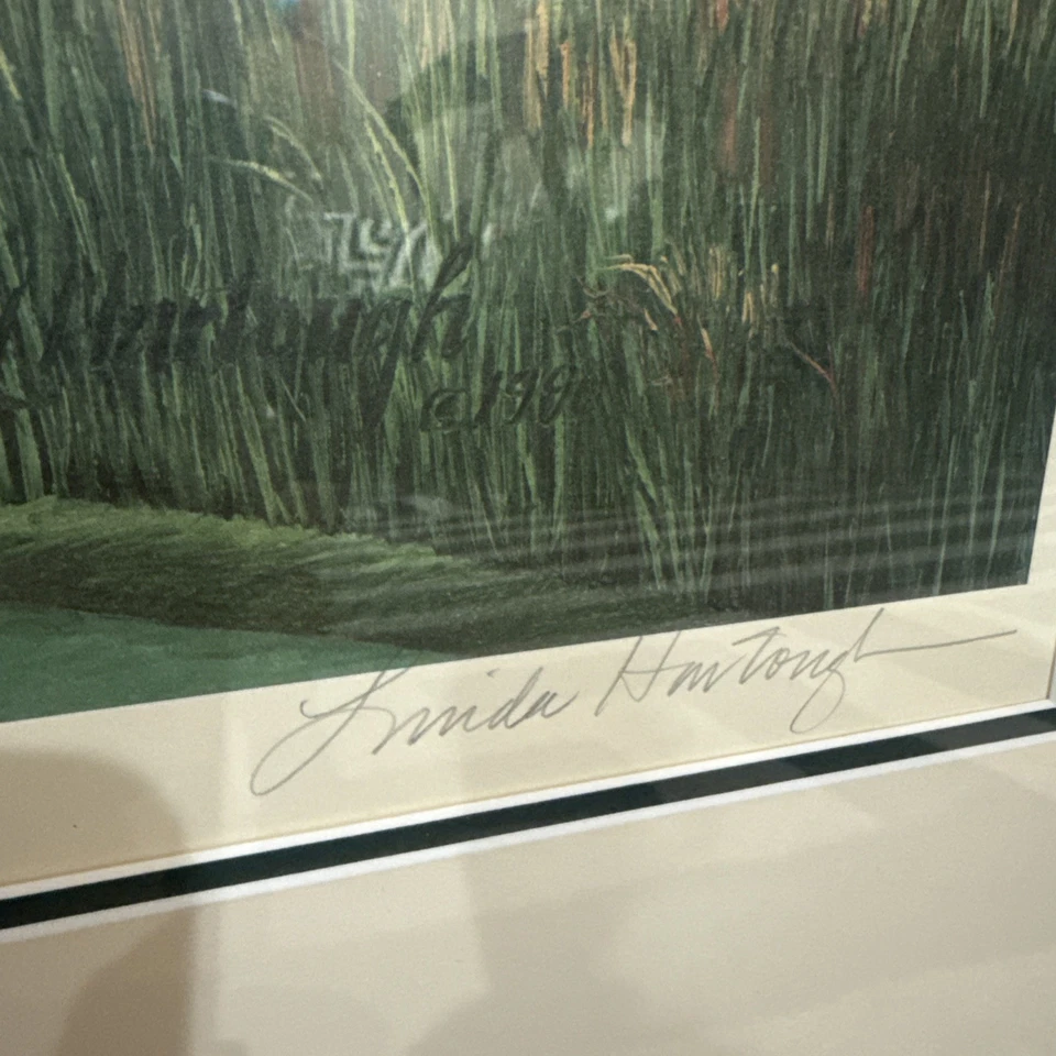 签名限量版 87/850 Linda Hartough 第 16 孔 Hazeltine 带框 — 第 4/4 张图片