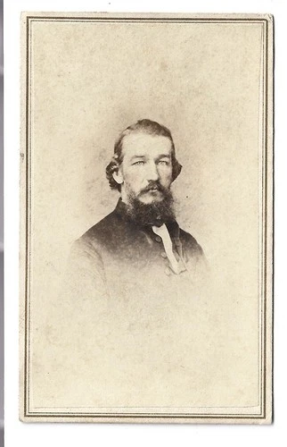 CDV Identified Civil War Doctor Illinois