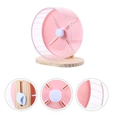  Hamster Running Exercise Wheel Cage Chinchilla Toys Stable Hedgehog