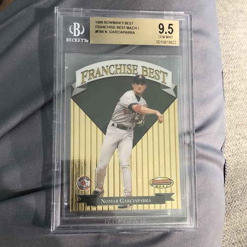 1999 Bowman’s Best Franchise Best Nomar Garciaparra BGS 9.5 Mach 1 Red Sox /3000