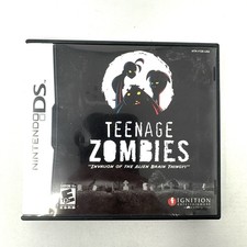 Teenage Zombies Nintendo DS Complete In Box With Manual Ignition Entertainment