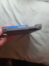 RAD RACER II / RAD RACER 2 for Nintendo NES - GORGEOUS label, tested & works!