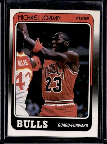 1988-89 Fleer Michael Jordan #17 Bulls