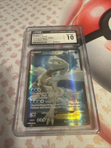 Kyurem-EX graded CGC 10 for sale on eBay