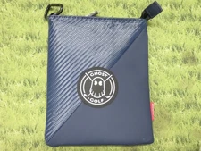 NEW * Ghost Golf Blue Carbon Fiber Utility Valuables Bag Pouch
