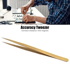 Accuracy Tweezer Portable Stable Corrosion Resistance Fine Point Tweezer