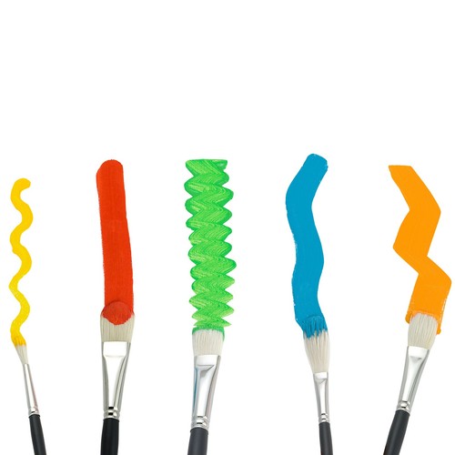 Creative Mark Pro-Stroke Premium Value Brush Set of 5 Flats - Bild 4 von 7