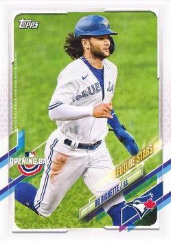 Bo Bichette 2021 Topps Opening Day #72 Toronto Blue Jays