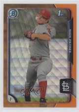 2015 Bowman Chrome Prospects Orange Wave Refractor Nick Petree #BCP84 0gf3