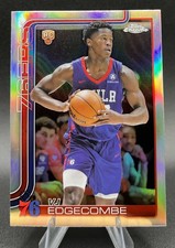 2025 Topps Chrome VJ Edgecombe RC Rookie #253 Refractor