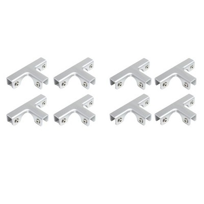4pcs Adjustable T Clip set Multifunction T Connectors Aluminum T Clamps for