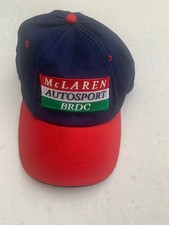 McLaren Autosport BRDC Cap Baseball Cap Caps 2004 Size L/XL