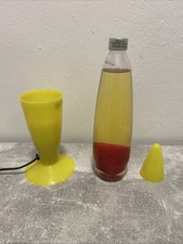 Vintage Lavalampe Rakete Gelb/Rot – Modell SDGI 1501 – NEU