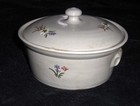 Vtg Stoob Austria Gesch Casserole Dish Handmade Folk Art Trinket Pottery Bowl — photo 1