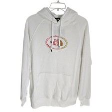 The North Face Womens Novelty Graphic Hoodie Gardenia White NF0A7RAHA69 Size M