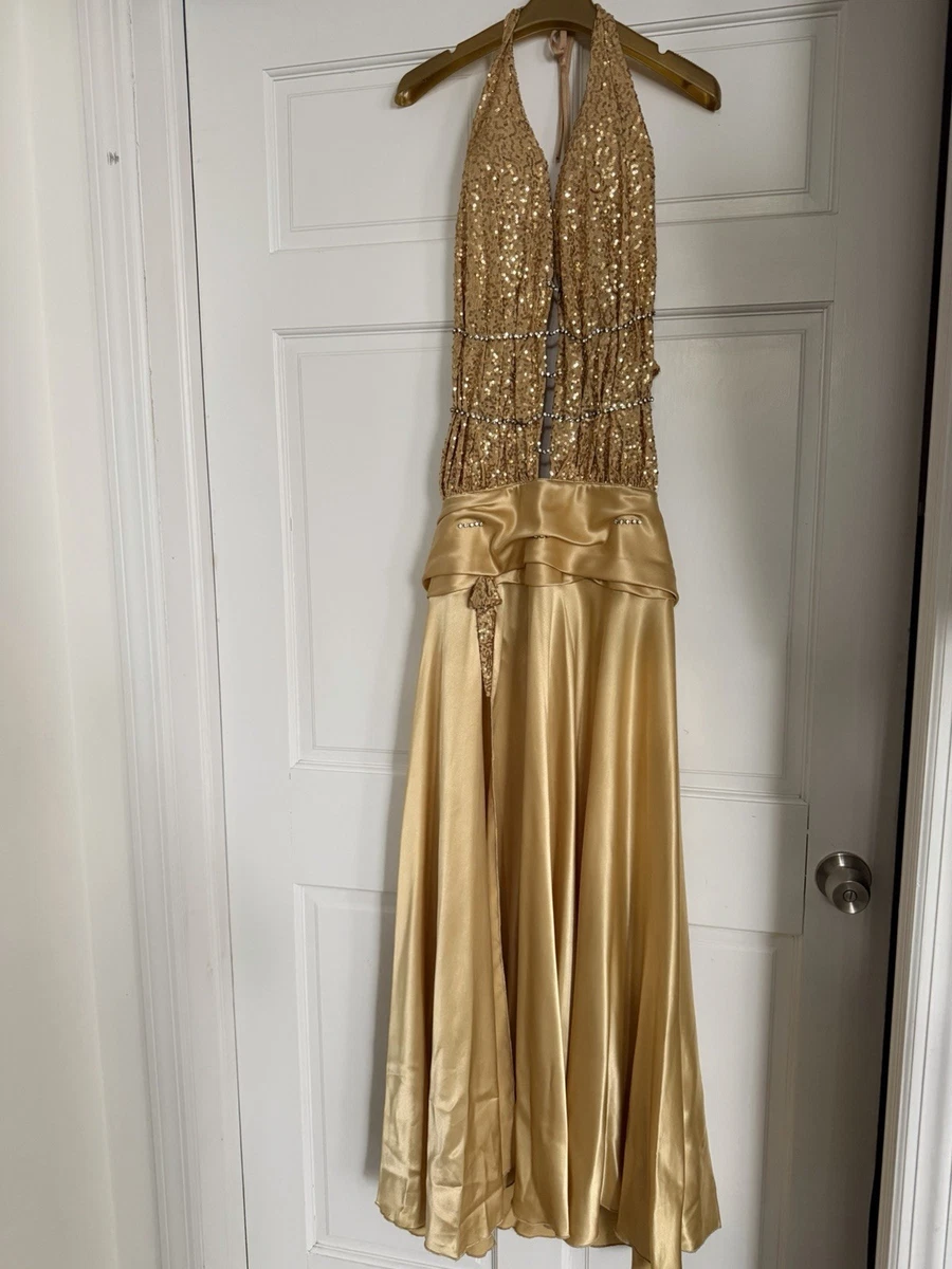 slim fit dress slacks Charming gold prom dress Sheath Prom Dress Evening Dress fg5202 –  formalgowns main image 0
