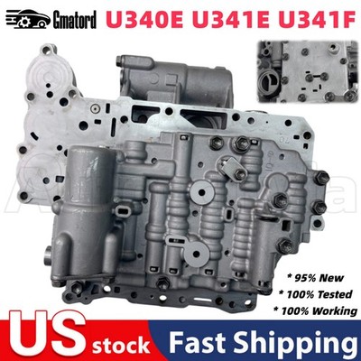 Transmission Valve Body w/ Solenoids U340E U341E U341F For Toyota Corolla Yaris