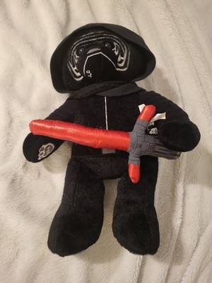 Build A Bear Star Wars Kylo Ren 17''  W/ Lightsaber, The Force Awakens, SW BABW