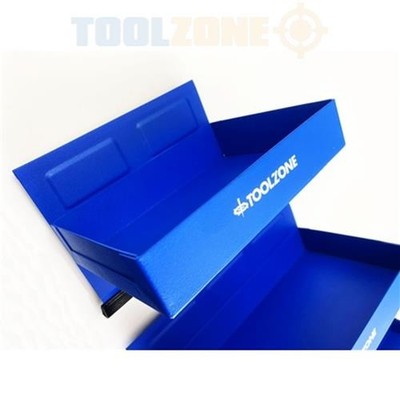 Magnetische Ablageregale Werkzeugablage Halter 4 Stück 155 mm - 310 mm Werkstattwagen Halter