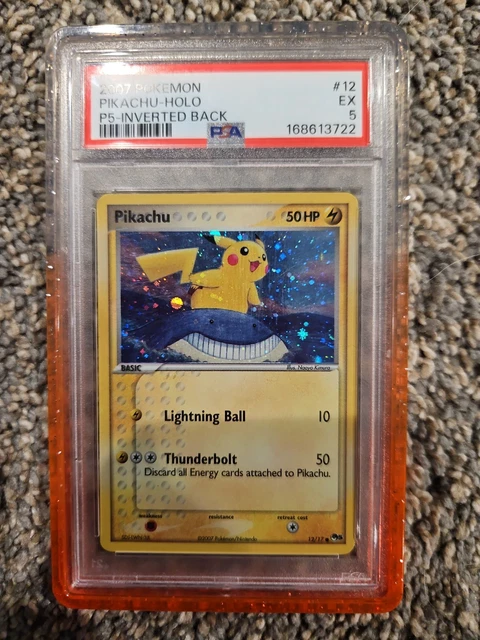 Pokémon TCG Pikachu 12/17 POP Series 5 Holo PSA 5 New Cert