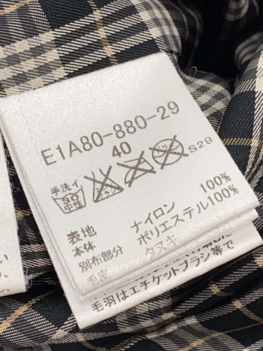 ALTRA BURBERRY BLUE LABEL altro piumino 40 nylon navy