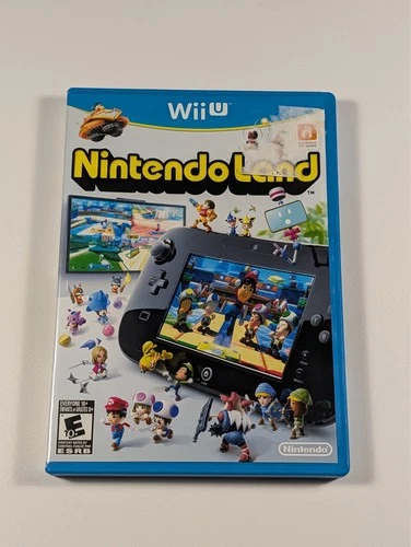 Nintendo Land Wii U Complete Game Disc Case Manual Untested