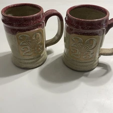 Sunset Hill Stoneware USA Handcrafted 2023 Yazoo Brewing Co Limited # 149 + 150