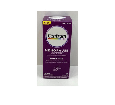 Centrum Menopause Support All Stages Restful Sleep Supplement 2026