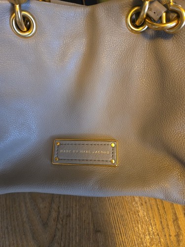 Marc Jacobs Too Hot To Handle Tote Bag Paraline Brown In Good Condition - Picture 3 of 20