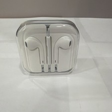 Genuine Apple Corded White Earbuds Headphones 3.5mm - Brand NEW in Case