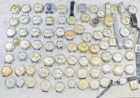 Lot of 77 Timex Vintage Mechanical Watches for Parts or Repair