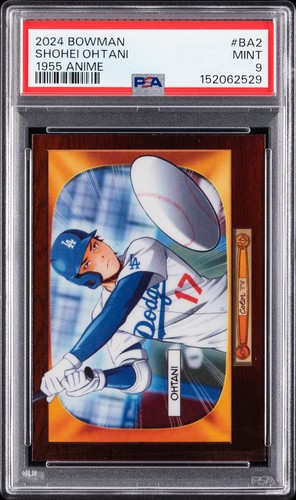 2024 BOWMAN 1955 BOWMAN ANIME #BA2 SHOHEI OHTANI PSA 9
