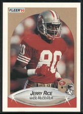 1990 Fleer #13 Jerry Rice