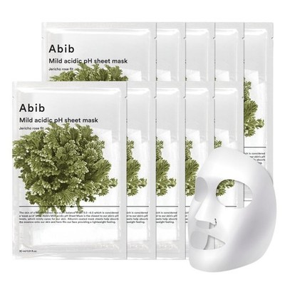Abib Mild Saure Ph Sanfte Blatt Maske Jericho Rose - 10 Stück