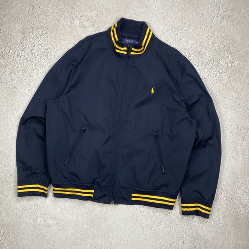 Polo Ralph Lauren XXL Men Nylon Bomber Jacket Blue - Picture 2 of 16
