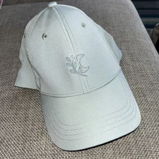 Blogilates Green High/Low Ponytail Cap Hat Pilates Running Yoga Adjustable Strap