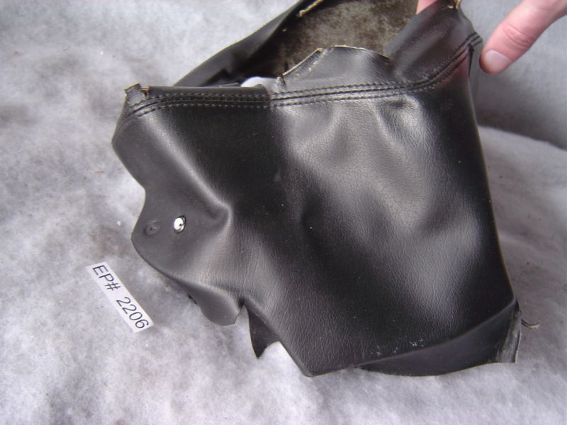Ferrari 328 208 Center Dash Board Gauge Housing Leather
