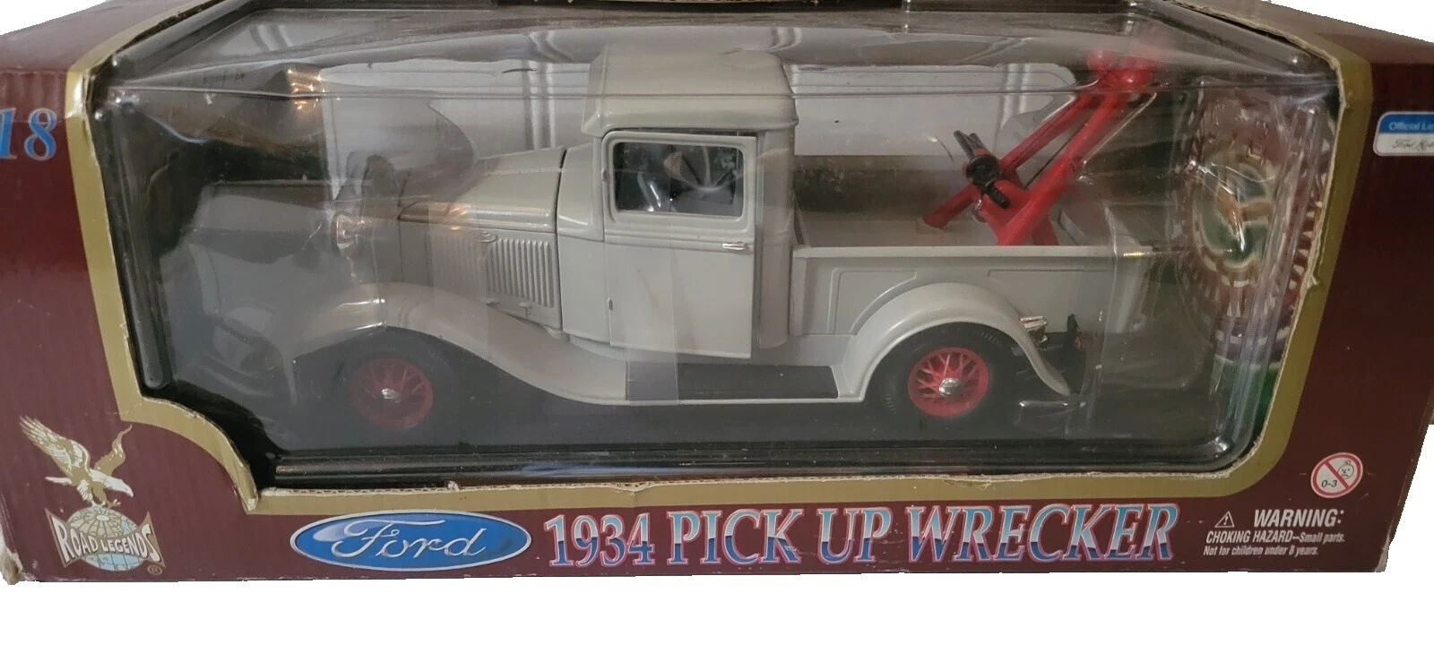 Ford WHITE DIECAST remolcar vehículos diecast y de juguete