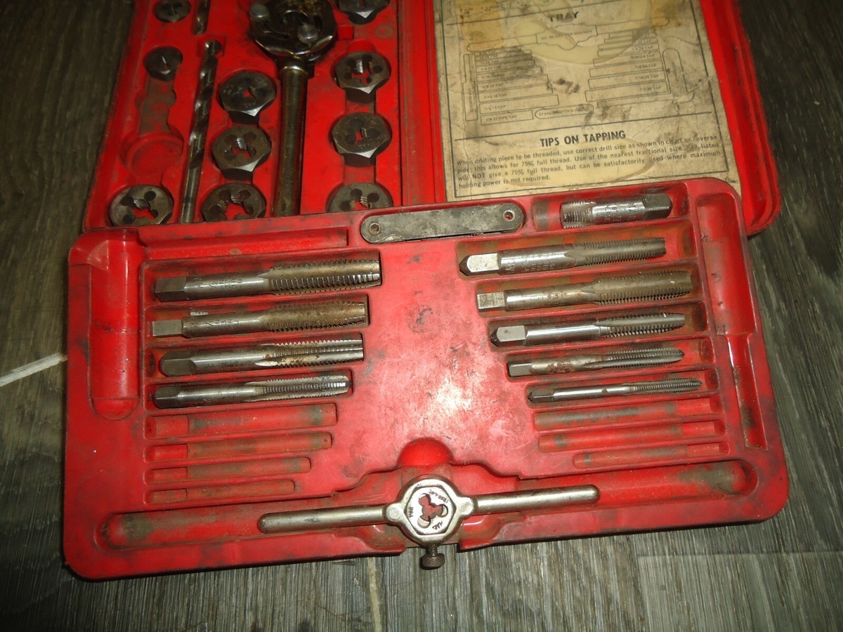Vintage Mac Tools 3606TS Tap & Die Set | 0035995830066