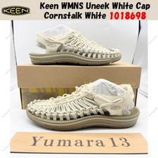 Keen WMNS Uneek White Cap Cornstalk White 1018698 Women's Size