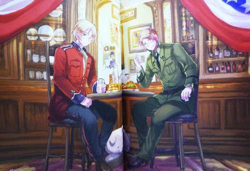HETALIA Axis Powers Artbook ArteStella Piccolo / Hidekaz Himaruya - Picture 4 of 8