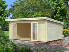 Palmako Gartenhaus Britta 19 7 M2 500x445 Cm 40mm Doppelnut Boden Als Option Ebay